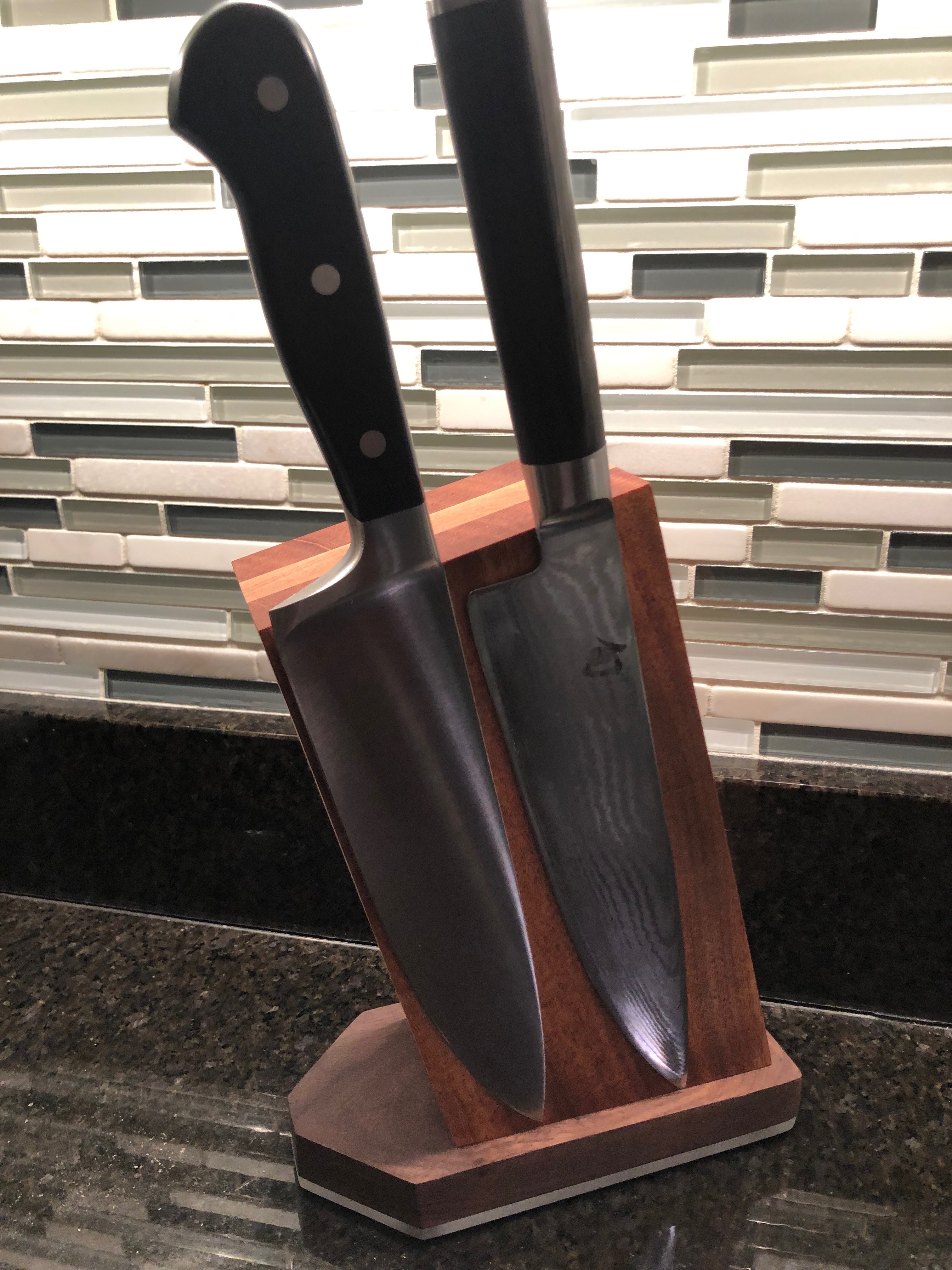 Magentic Knife Block